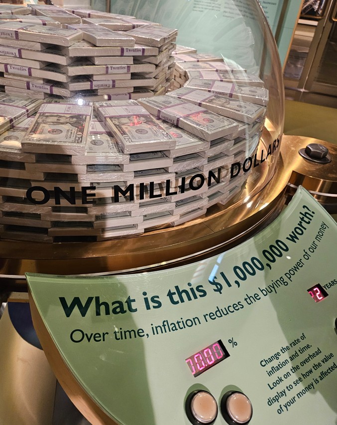 one mil reduces value over time with inflation