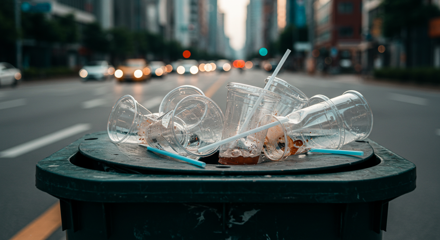 플라스틱 빨대 재활용