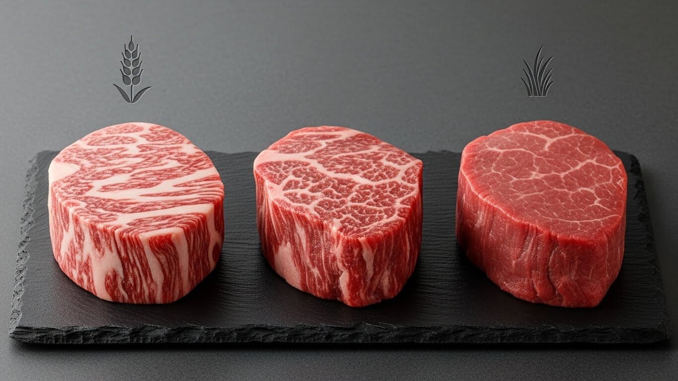 원산지별 차이 – 한우 vs 미국산 vs 호주산