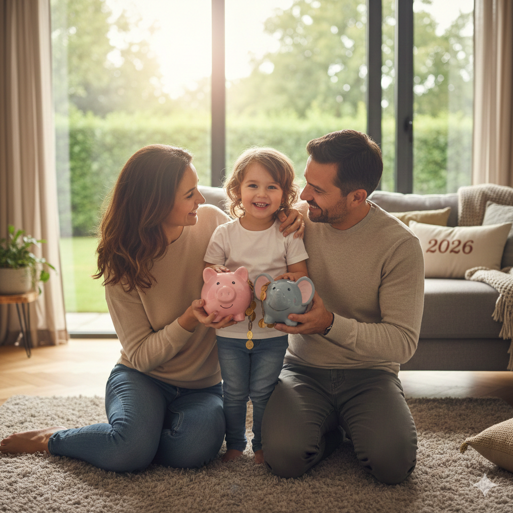 자녀 증여를 위한 연금저축의 복리 효과와 30년 장기 투자를 상징
