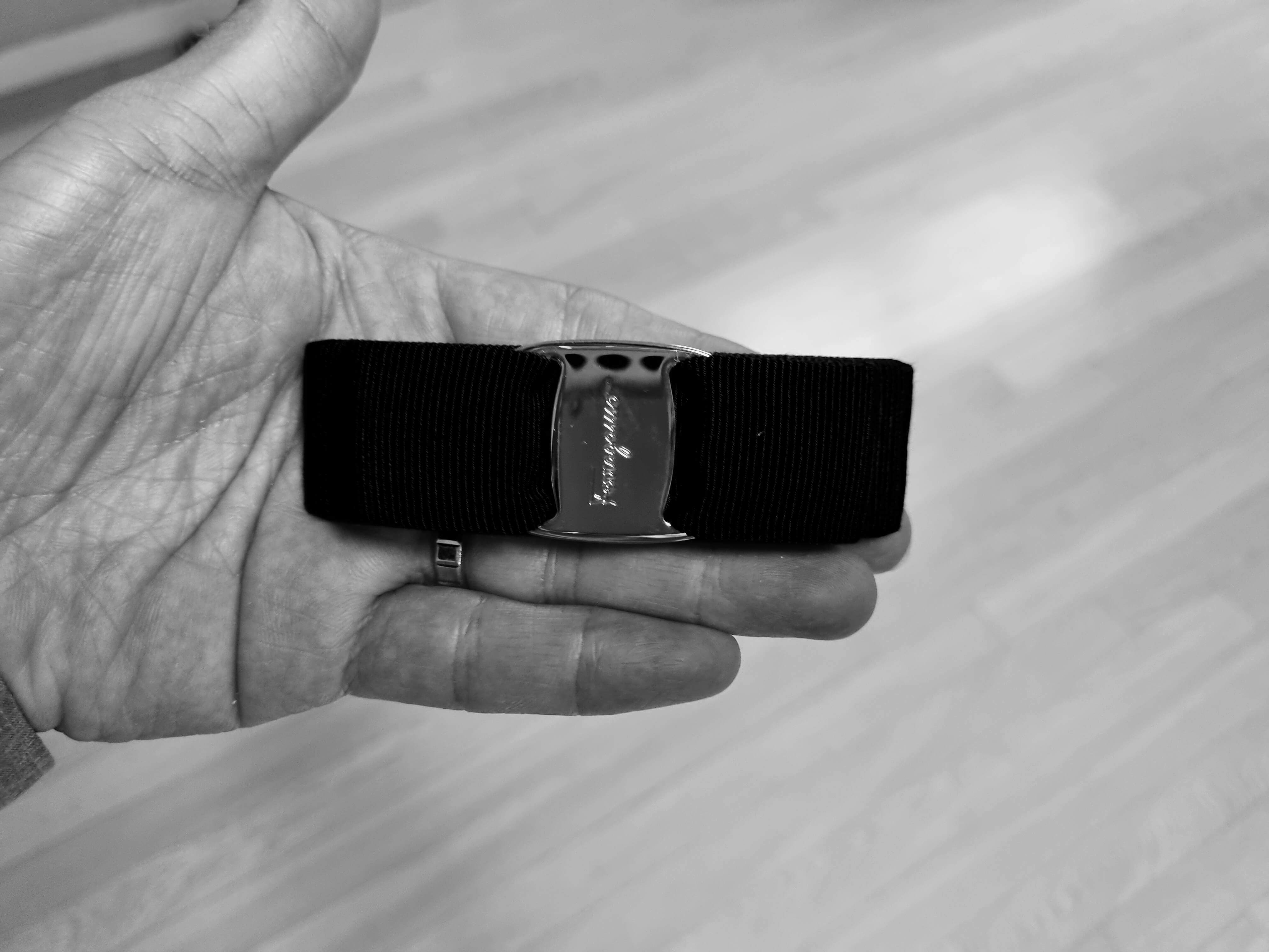 페레가모 헤어핀