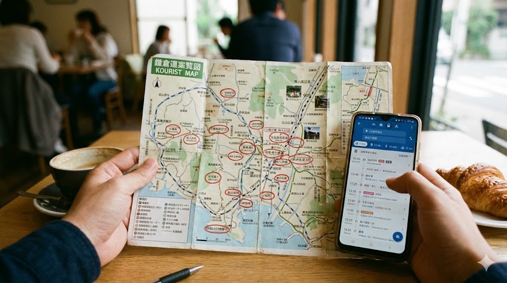 가마쿠라 여행 코스, 이대로만 따라오세요! 시간 낭비 없는 완벽 당일치기 (에노덴, 슬램덩크, 대불 총정리)