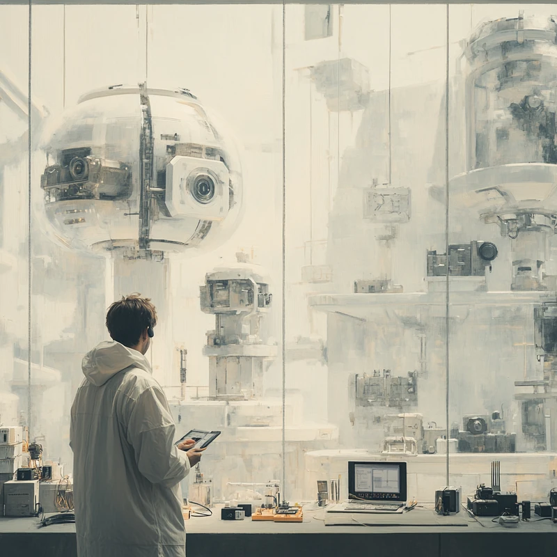 AI 반도체 주식의 투자 포트폴리오 전략을 시각적으로 표현한 이미지로, 적절한 분산 투자와 리스크 관리의 중요성을 보여줌.