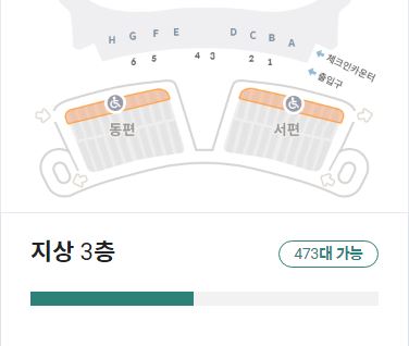제2여객터미널 단기주차 가능대수