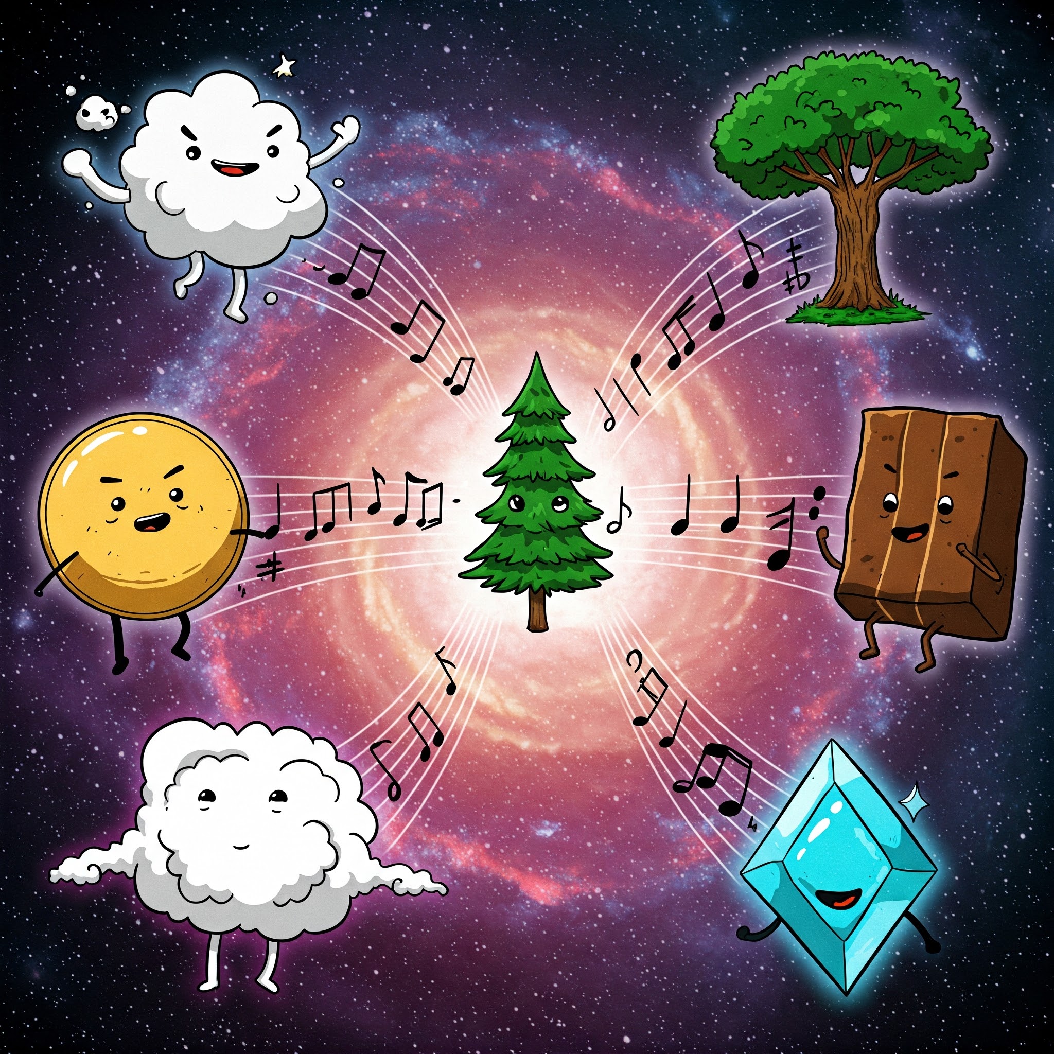 以宮商角徵羽(이궁상각치우)로 定物之聲(정물지성)하고