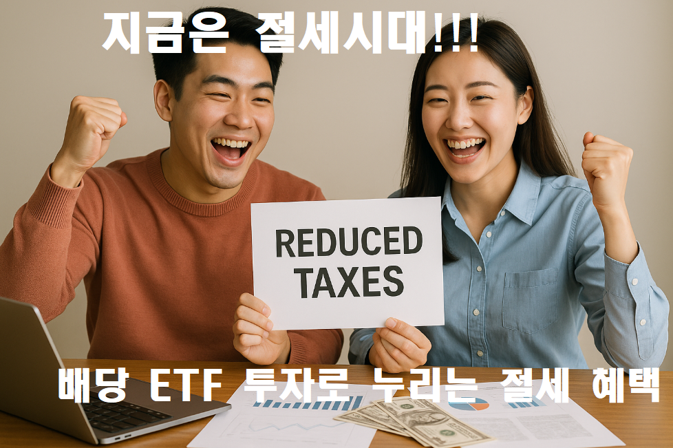 배당소득 분리과세 혜택! 배당 ETF 절세 찬스
