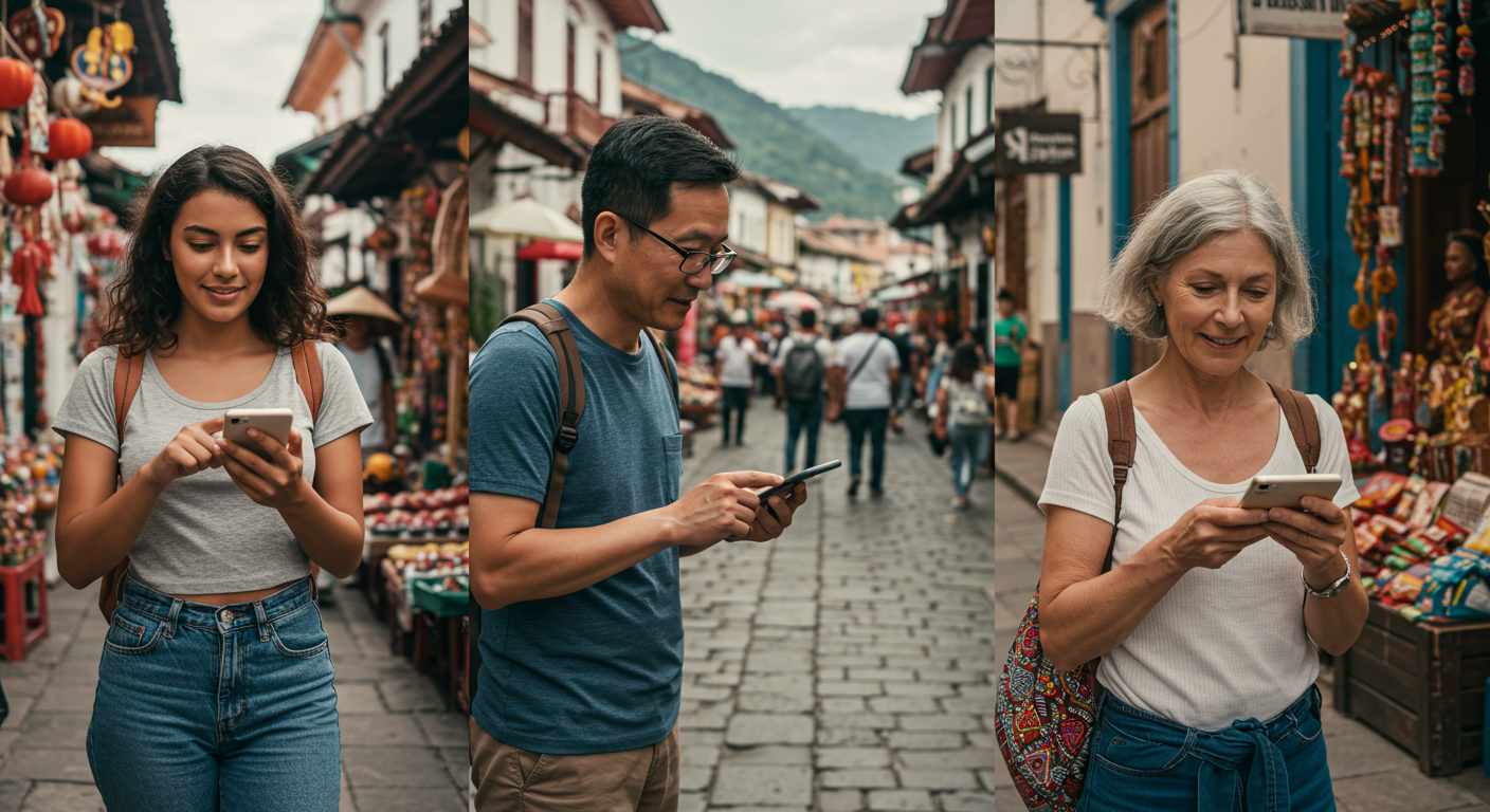 해외여행용 오프라인 지도 앱 비교