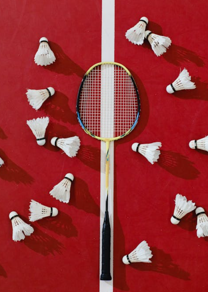 배드민턴 라켓 셔틀콕