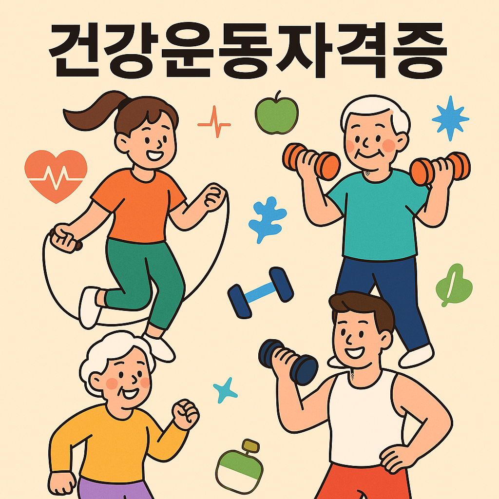 건강운동자격증 종류, 취득 방법, 취업 분야, 국비지원 가능 여부