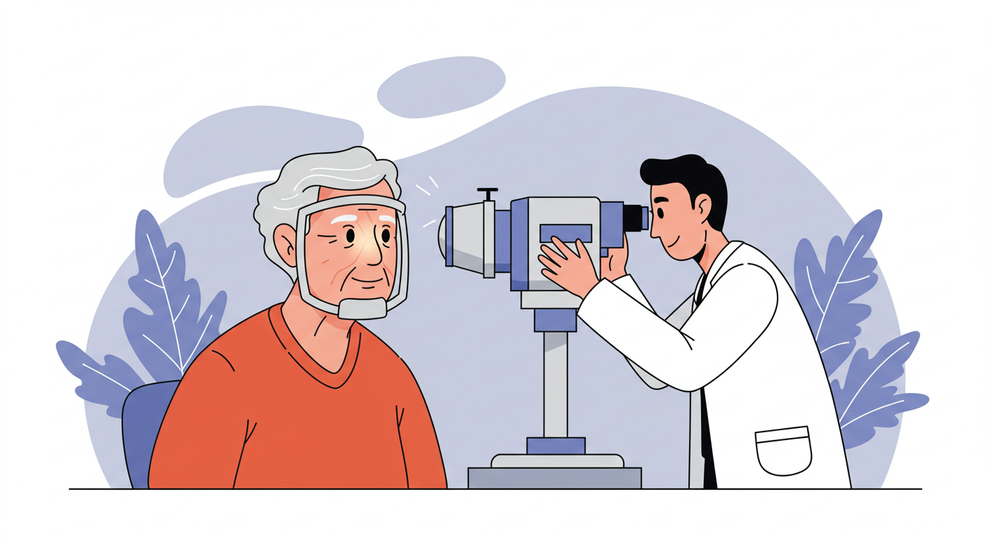 시력 저하, 시야 흐림