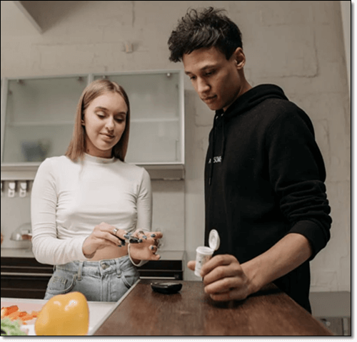 당뇨병이 있는 부부