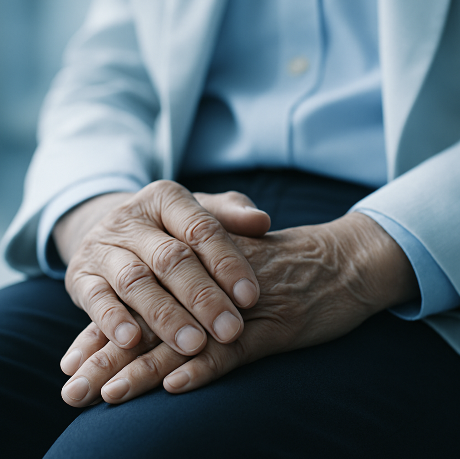 1. 힘을 빼고 있을 때 나타나는 떨림