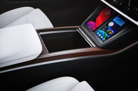 테슬라 모델S 내부 디자인