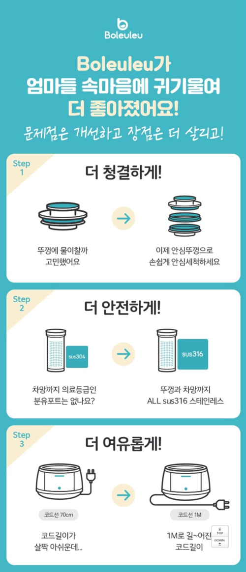 보르르분유포트장점