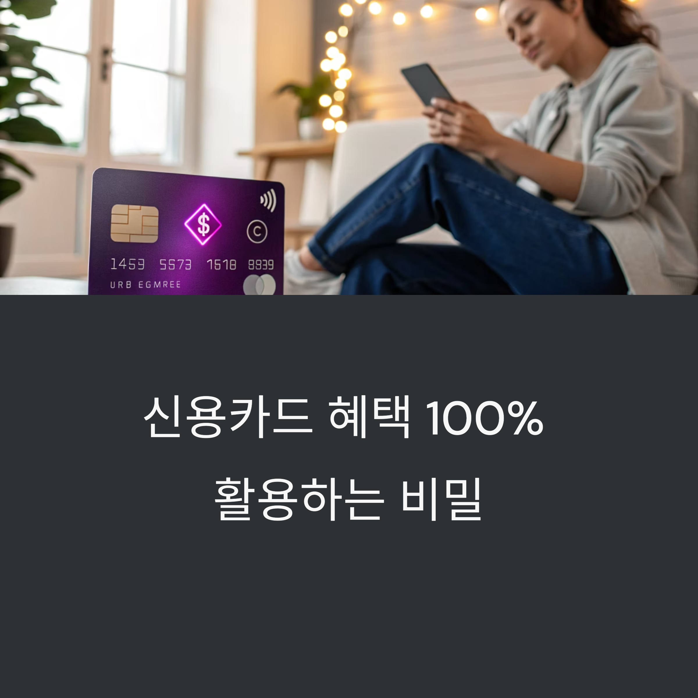 신용카드 실적 관리로 혜택 극대화하는 똑똑한 습관