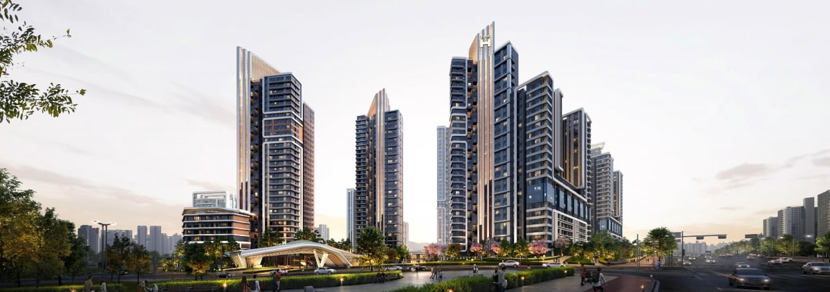 개포주공 6&middot;7단지 투시도.