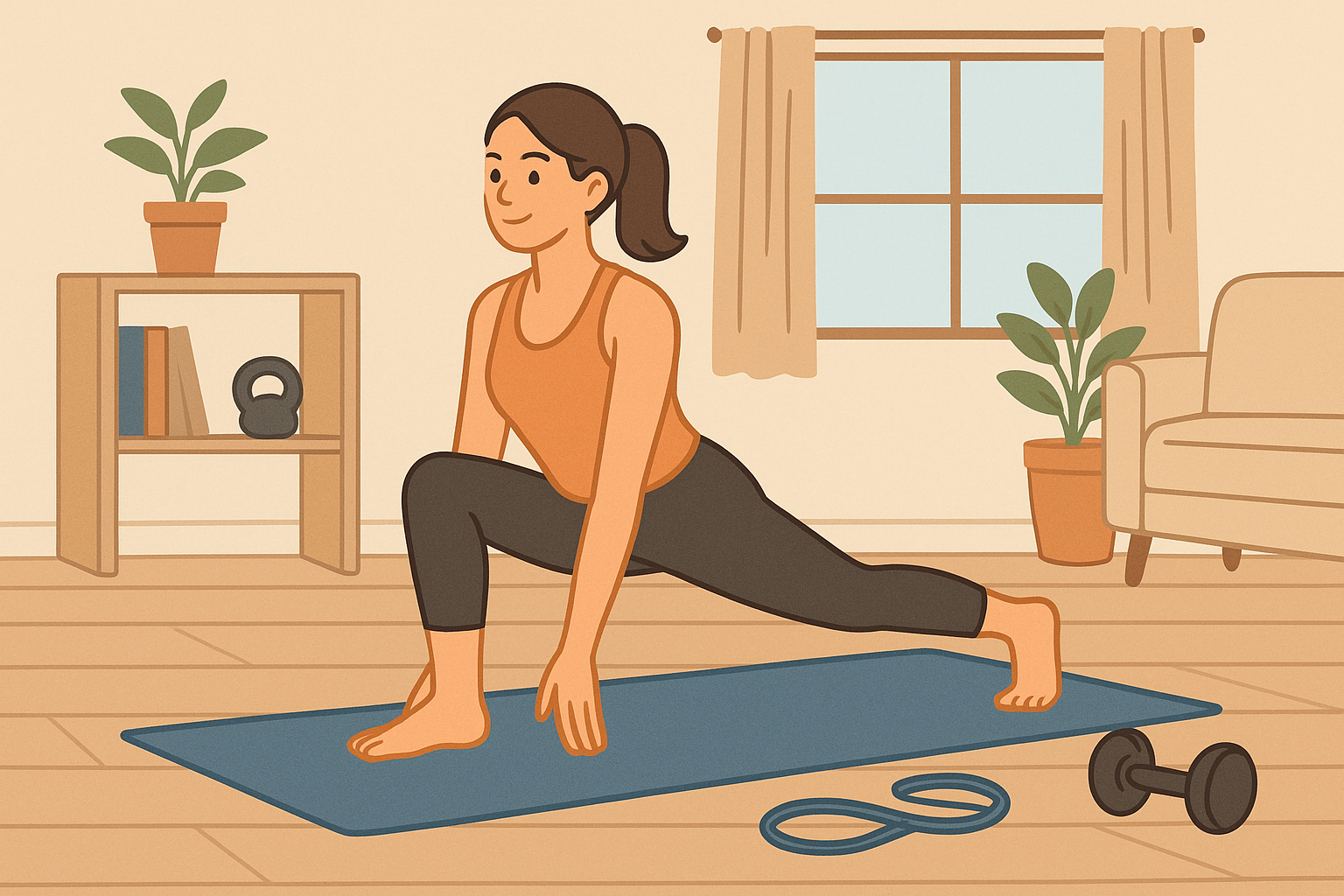 홈트를 지속하는 법: 공간 활용, 장비 선택, 루틴 구성 노하우