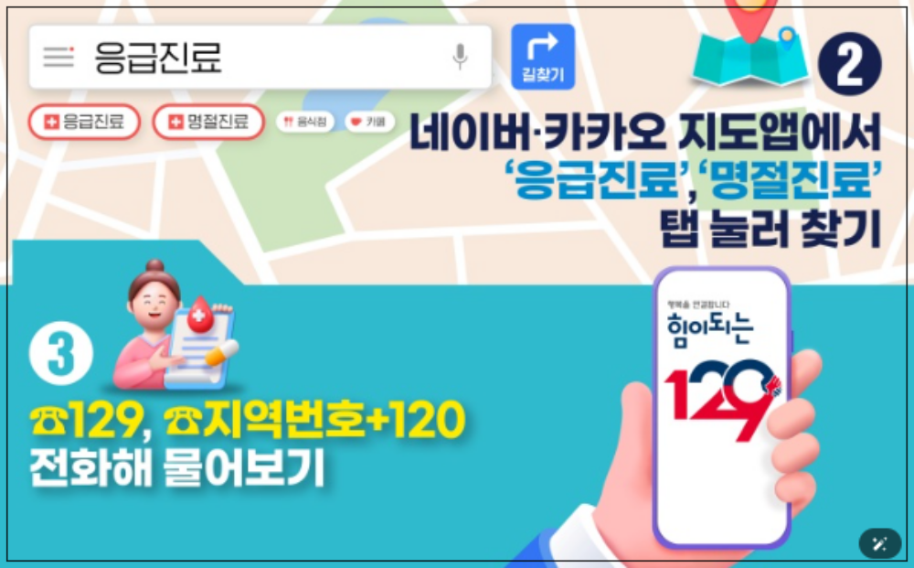 25년 서울 설연휴 진료병원 찾기