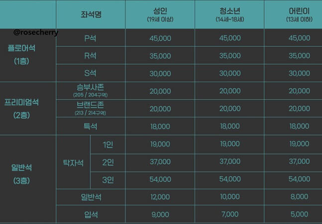 서울SK나이츠-티켓가격-요금