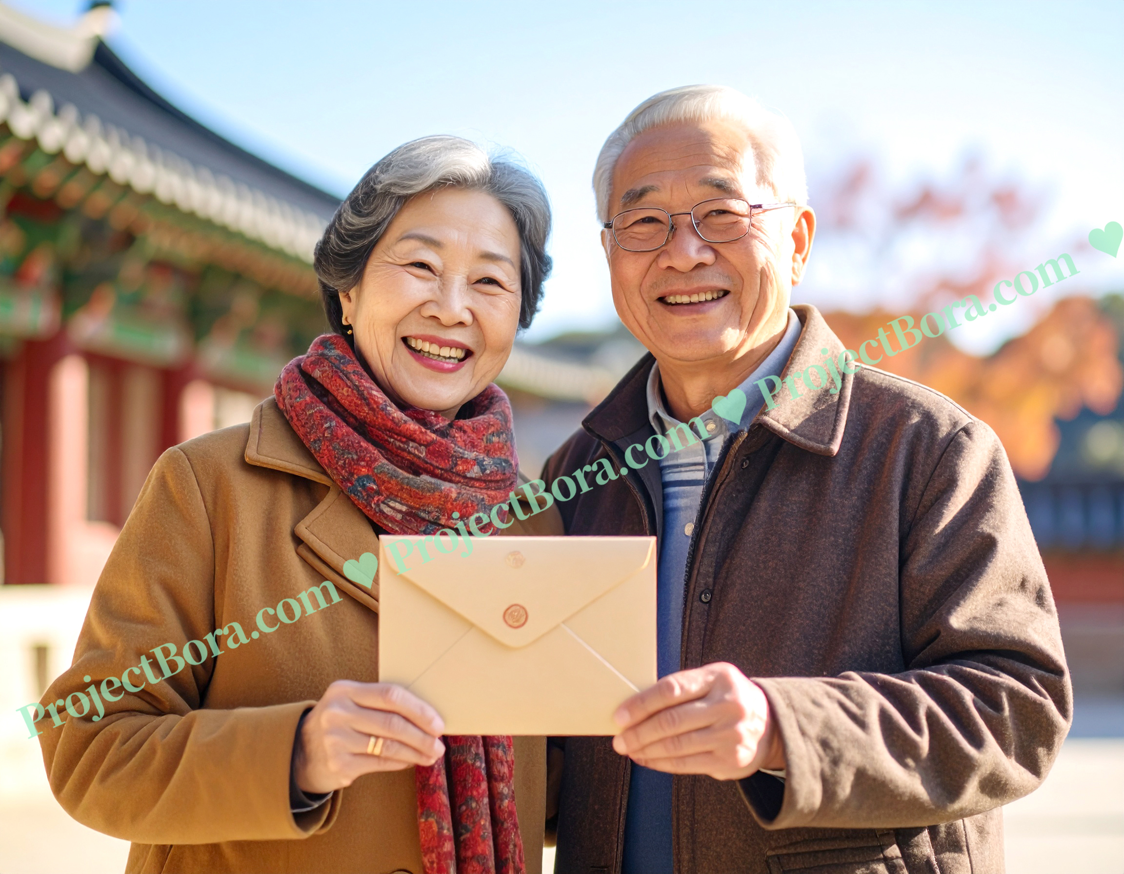 기초연금, 노인 부부, 좋은 소식