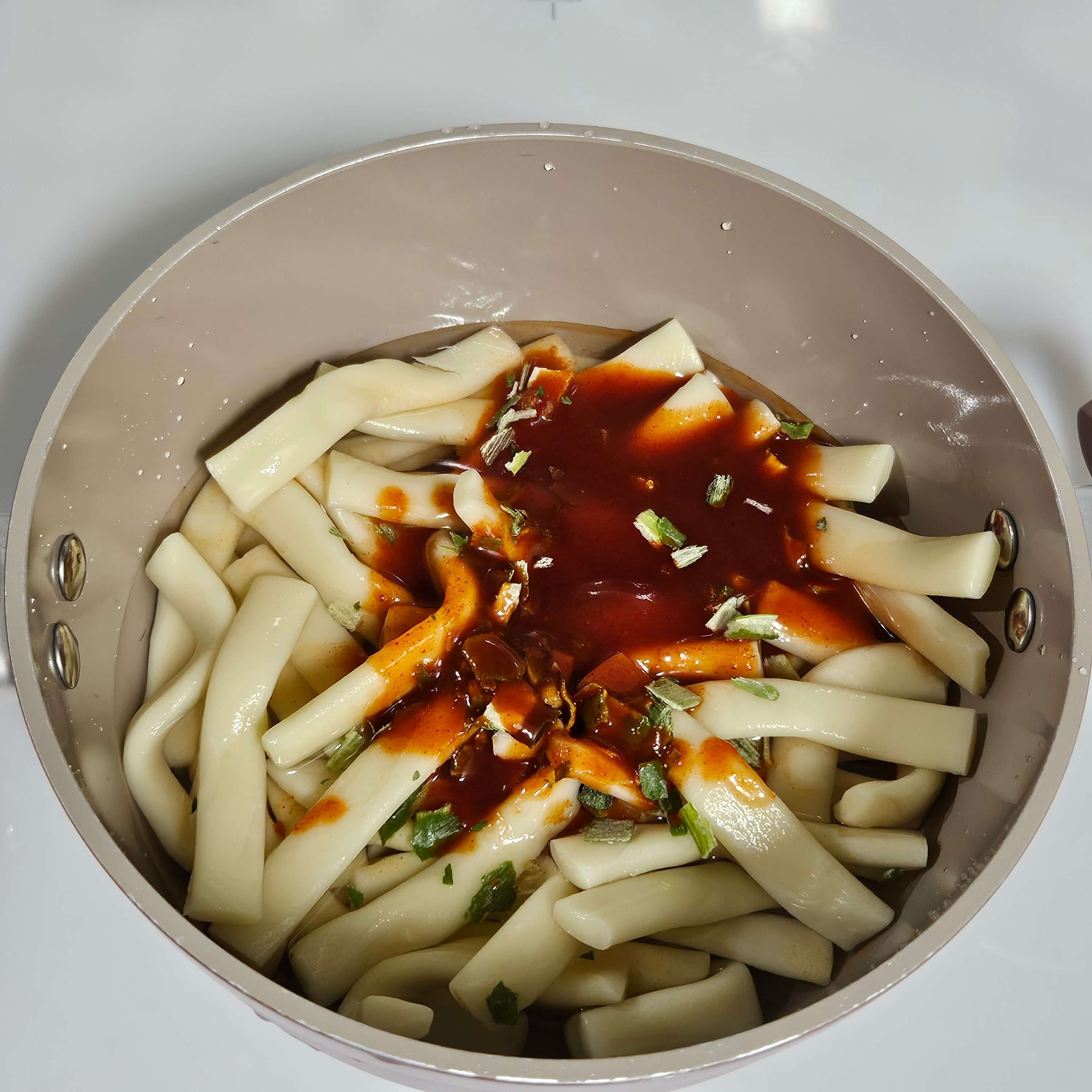 미정당 밀 국물떡볶이 조리과정