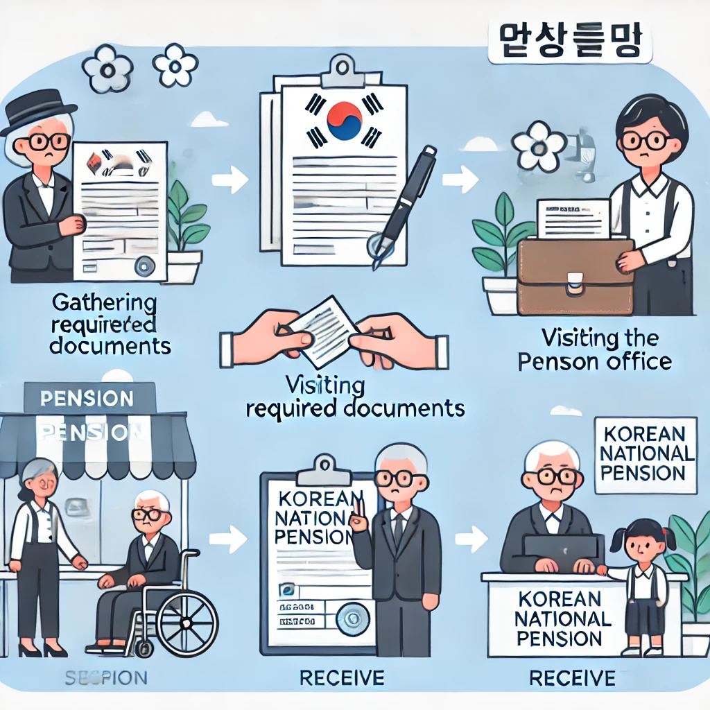 기초노령연금 금액 조회하기