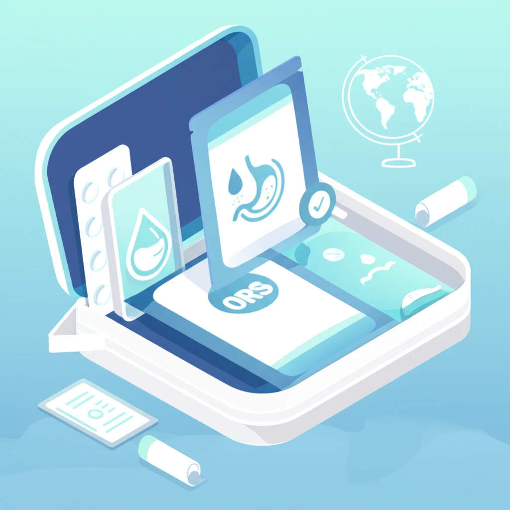 물갈이와 배탈 완벽 예방 해외여행 건..