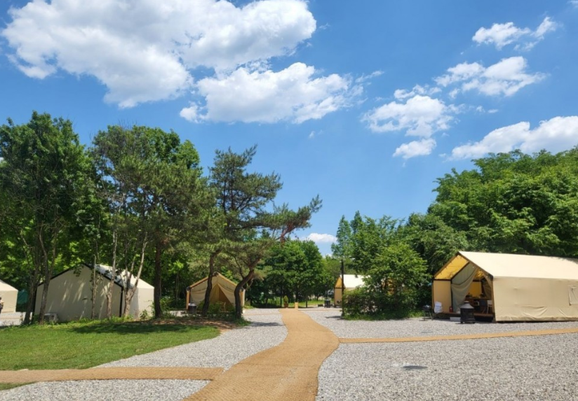 해브펀 캠핑어라운드 캠핑장 모습