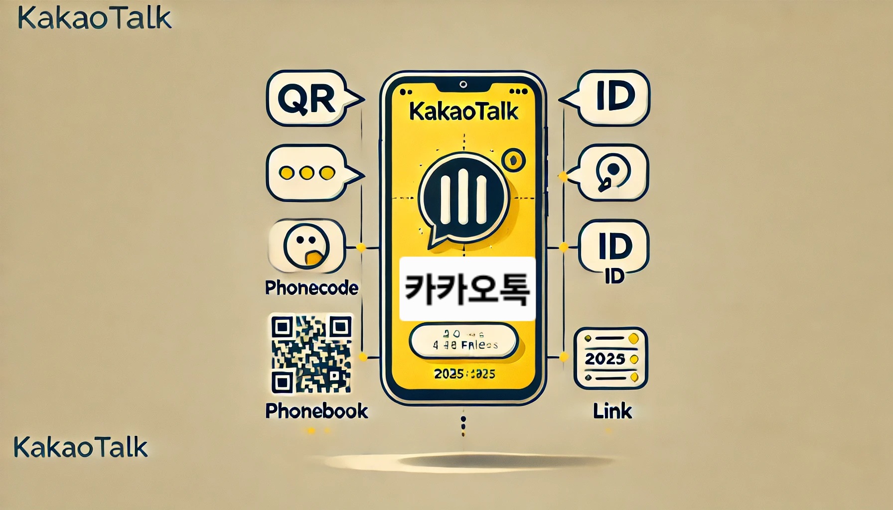 카카오톡 친구추가하는 방법 알려주는 포스팅 썸네일