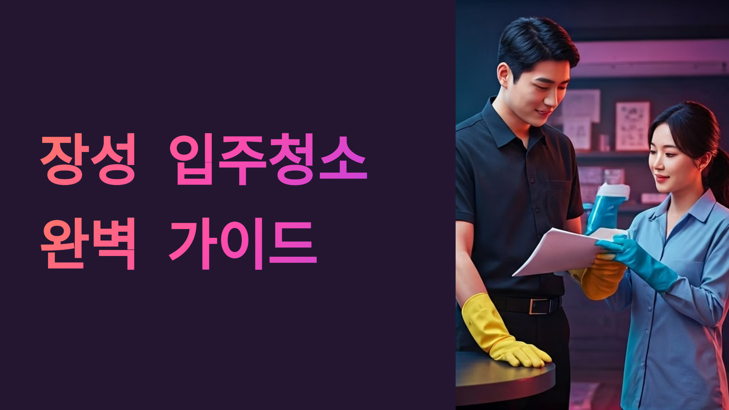 장성 입주청소 업체 대표이미지