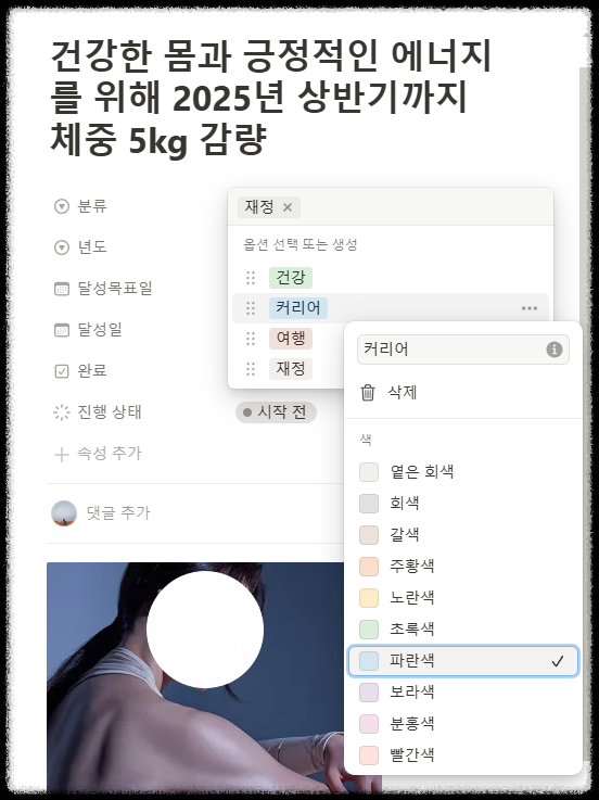 노션 비전 보드 다이어리 만들기 ❘ 신년 계획 목표 실행 시각화 템플릿 공유 2025 대시보드 노션초보 양식 꾸미기