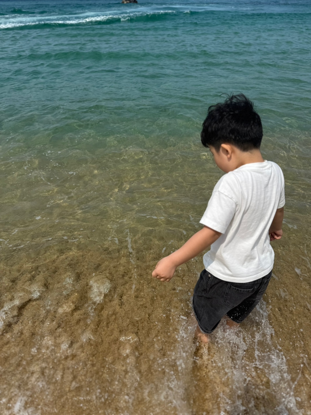 여행의 즐거움 안목해변