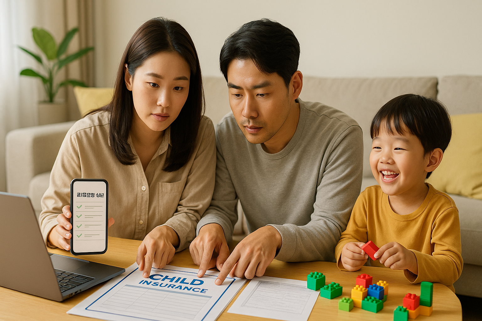 5세 이전 자녀 보험 리모델링 검토
