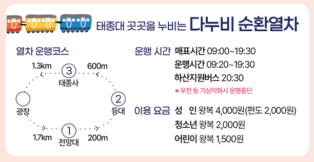 다누비순환열차