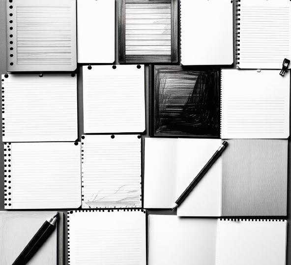 다양한 드로잉 용지