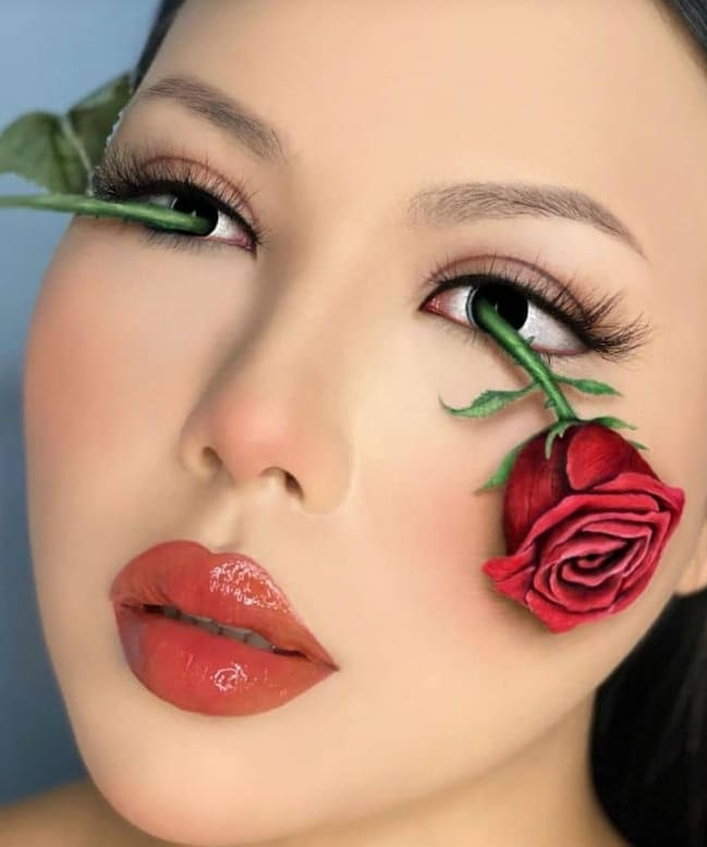 놀라운 밴쿠버의 한국인 메이크업 아티스트 VIDEO: How Mimi Choi's Facial Illusions Come Togethe