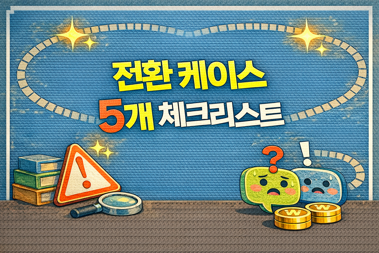 전환 케이스 5개 체크리스트: 우리 집은 어디에 해당?