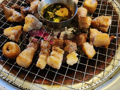 고향막창고기굽기