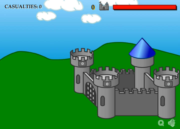 성지키기-플래시게임-시작-화면