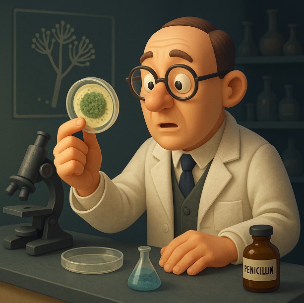 항생제와 페니실린의 역사 관련 사진