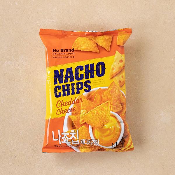 노브랜드 과자 추천 나쵸칩 체다치즈맛