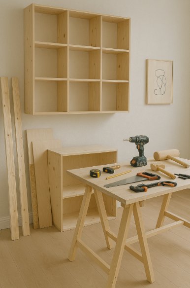 목공으로 완성하는 셀프 인테리어 방법