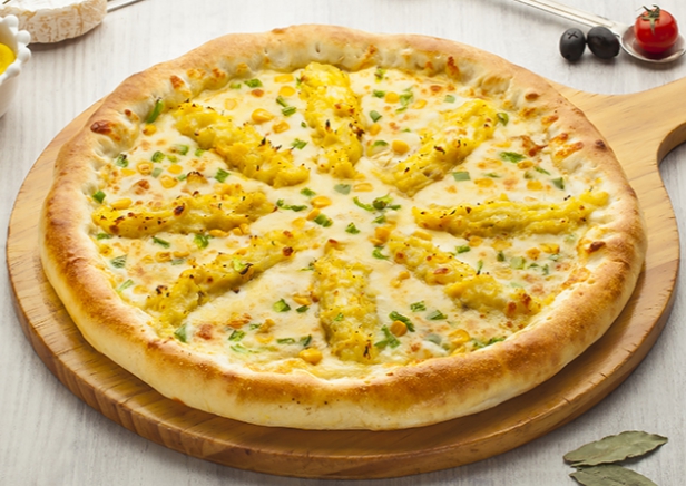 한국의 고구마 요리 고구마피자