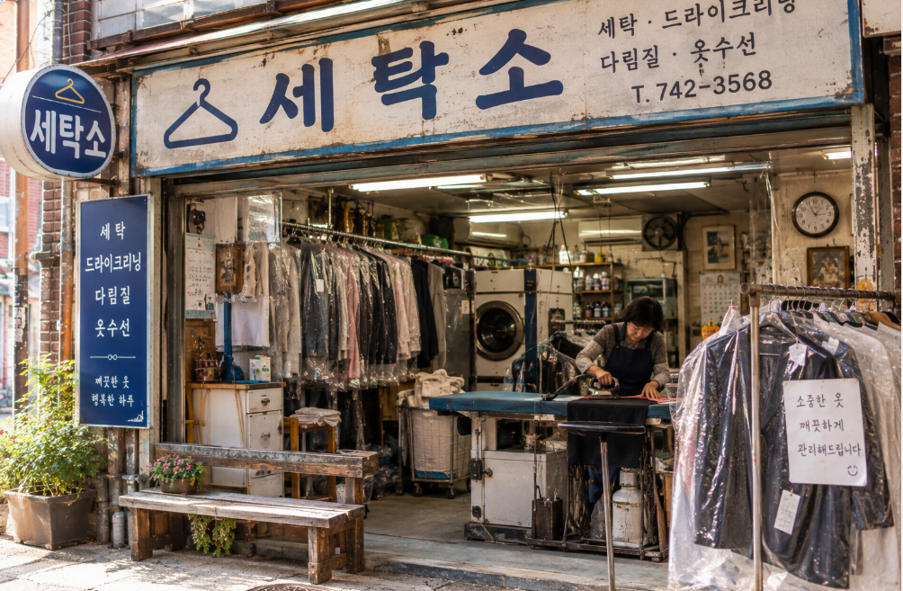 동네 세탁소는 어떻게 옷을 오래 입게 해 주었을까?