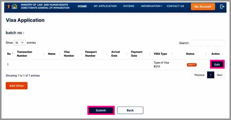 발리비자발급방법