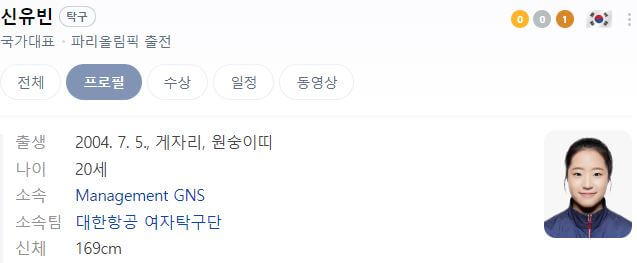 파리올림픽 탁구 국가대표팀 선수, 경기 결과, 일정, 중계
