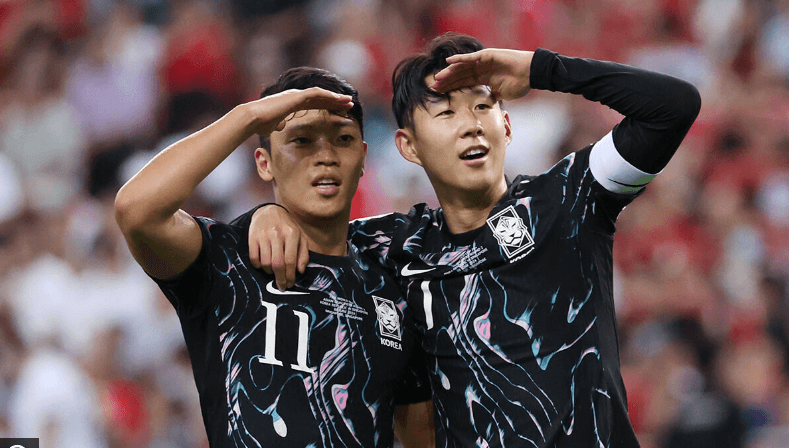 황희찬과 손흥민