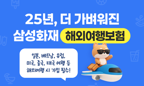 삼성화재 여행자보험 인터넷 가입, 청구