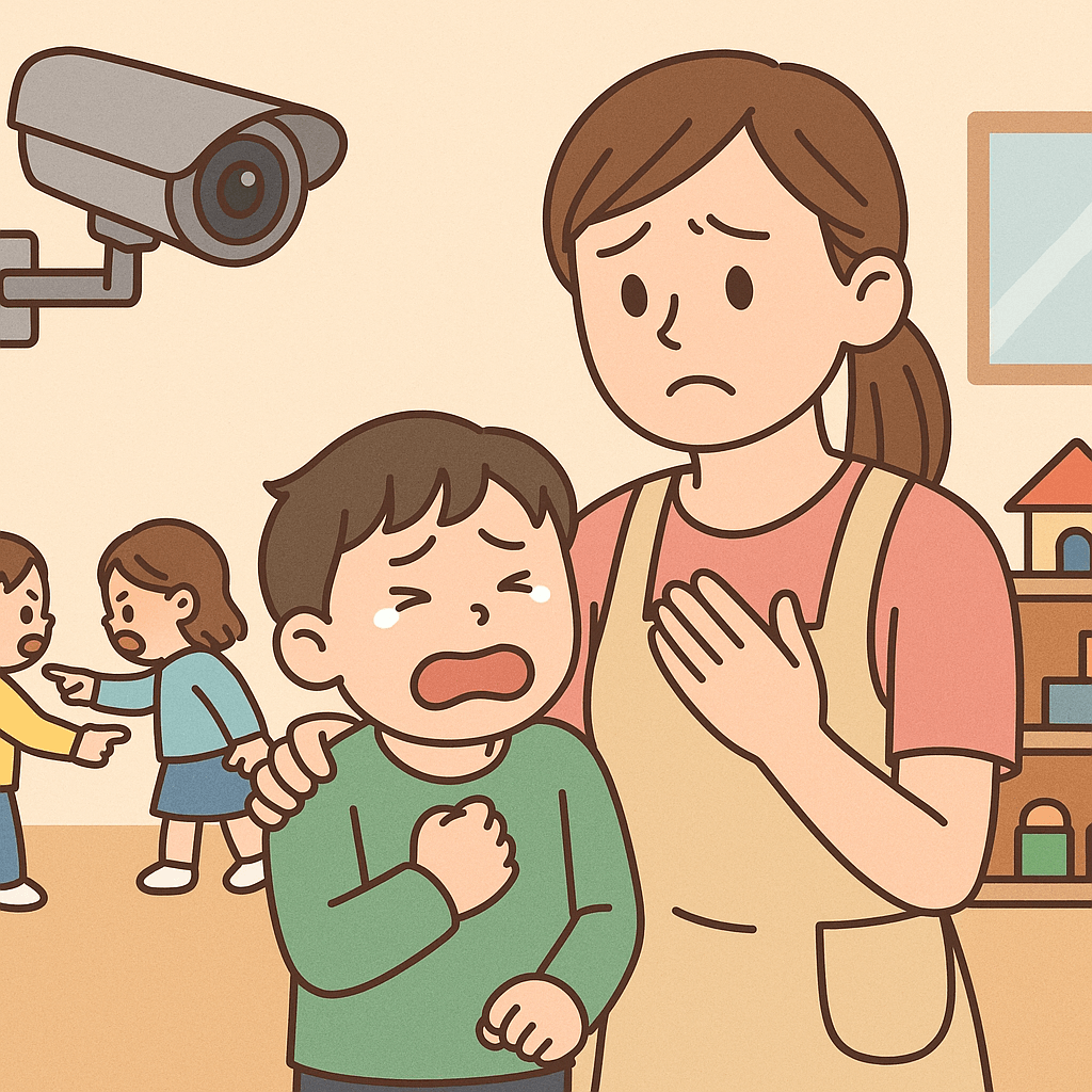 카메라에 어떻게 비칠지를 더 고민해야 하는 교사