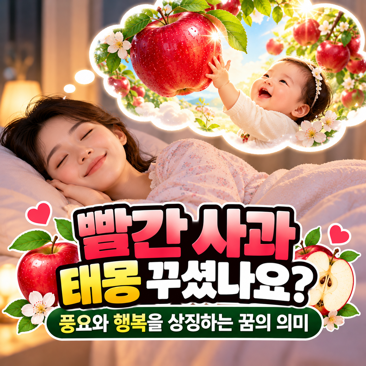 빨간 사과 태몽
